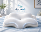 HullyAir Ergonomic Pillow - Memory Foam